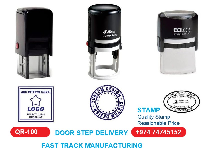 Company Stamp Manufacturing & Delivery